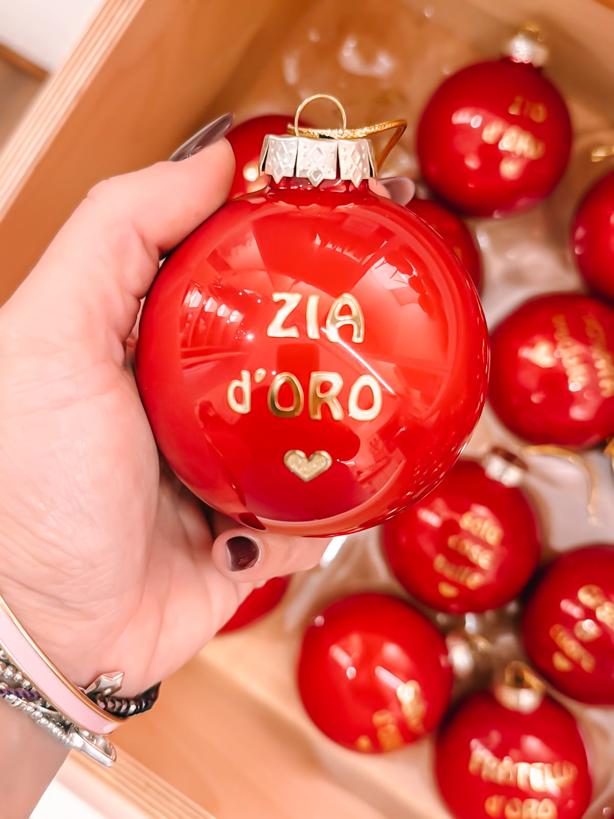 Pallina media con dedica