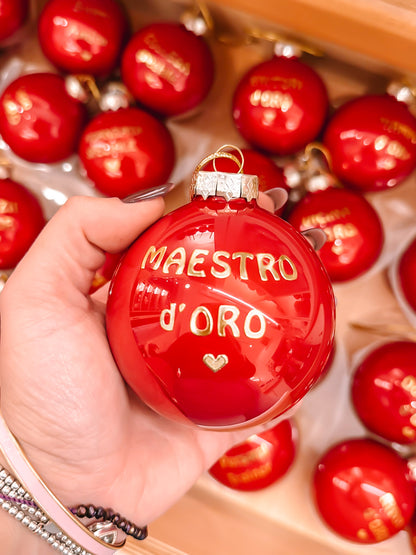 Pallina media con dedica