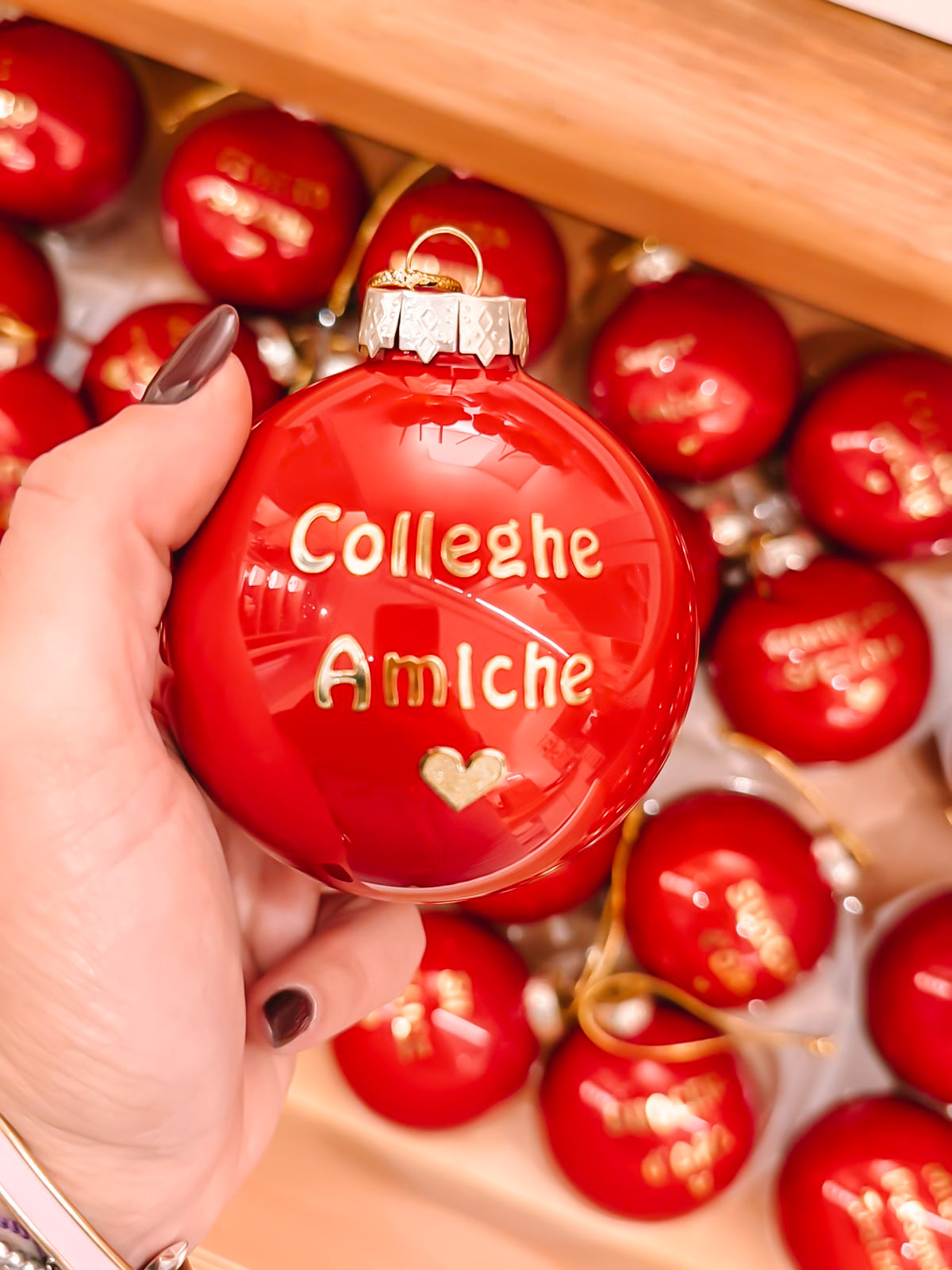 Pallina media con dedica