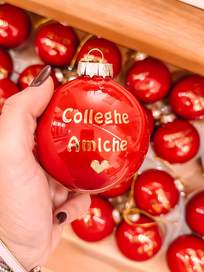 Pallina media con dedica