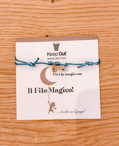 Braccialetto filo magico stella